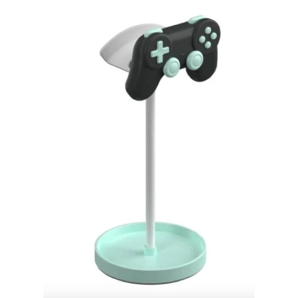 Headphone Stand Video Game Controller - Sturdy Base Mint Green - Picture 2 of 6